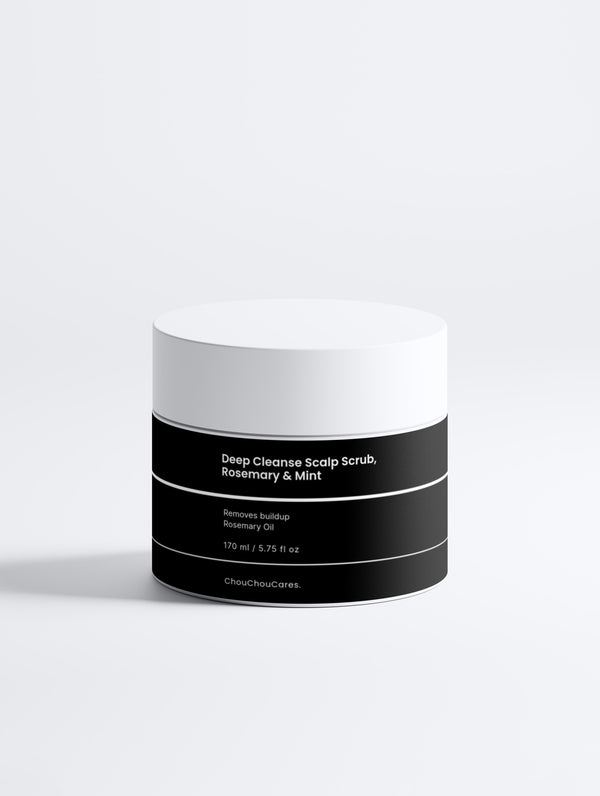 Deep Cleanse Scalp Scrub, Rosemary & Mint