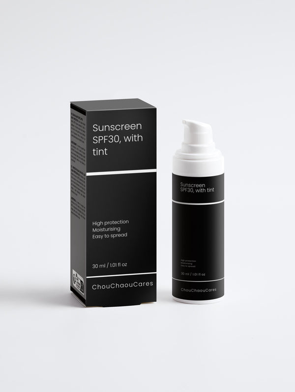 Sunscreen SPF30, with tint